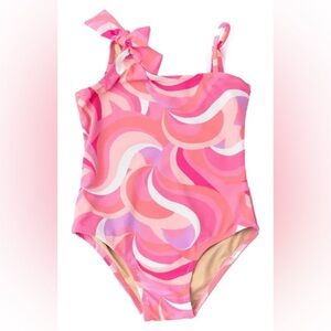 Shade Critters Girls Pink Swirl Swimsuit in size 3T